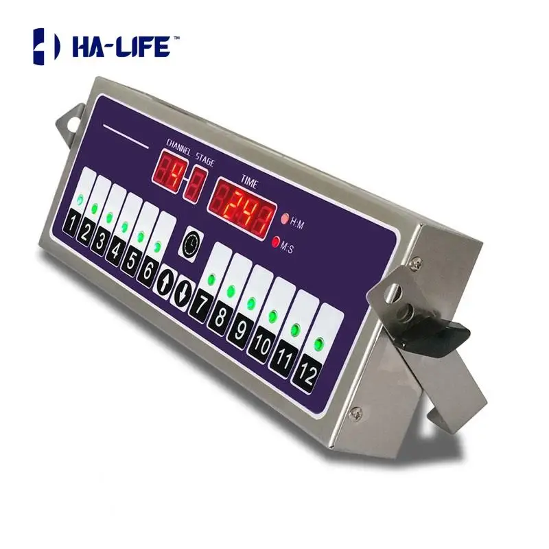 HA-Life Kitchen Timer 12 Channel Baking Shaking Reminder Loud Digital  Alarm Magnetic Clock Cooking Count Up Countdown Stopwatch