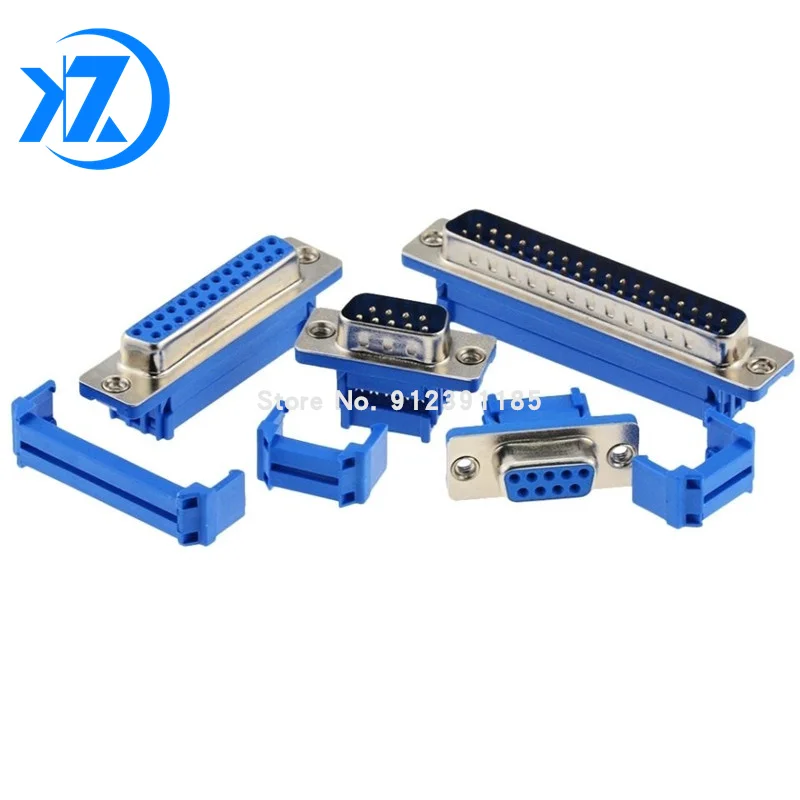 5/2 шт. DB9 DB15 DB25 DB37 DIDC9/DIDC15/DIDC25/DIDC37 Штекерный разъем последовательный порт idc