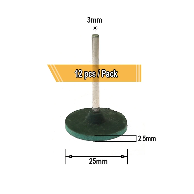 

12 шт. Т-образная Шерсть Войлок и Резина и ПА керамическая Шлифовальная головка Полировочный диск шлифовальный инструмент