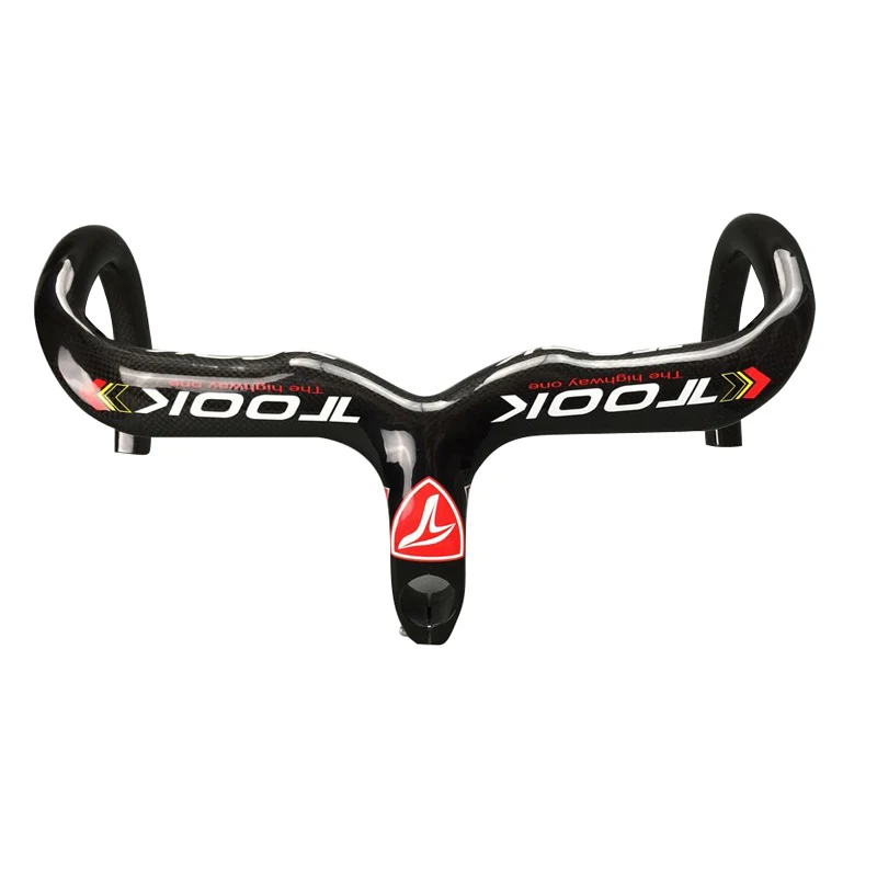 Руль из углеродного волокна 3K легкий шоссейный велосипед руль велосипеда