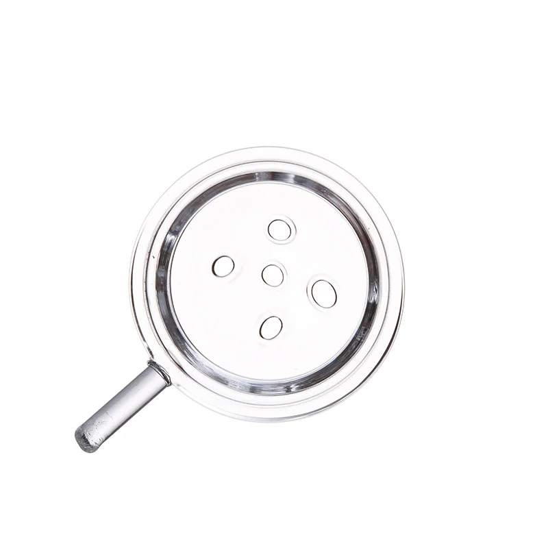 2 шт./кор. одноразовые кальяна толстые Стекло поддон для угля Чичи наргиле