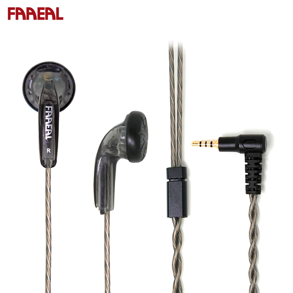 Новинка FAAEAL Snow lotus 64ohms 2 5 мм сбалансированный выпуск Hifi наушники вкладыши для mp3
