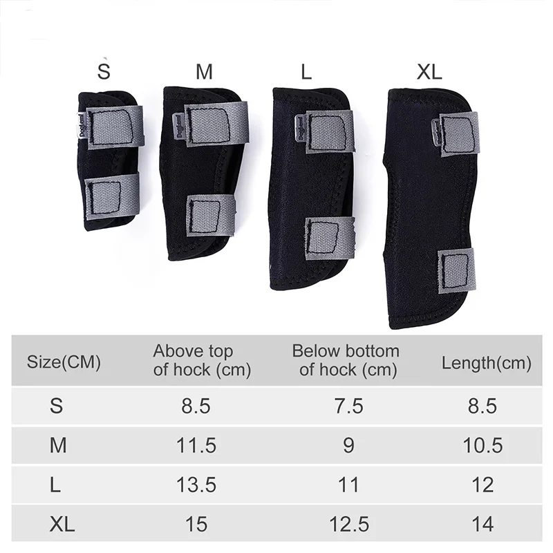 1 шт. наколенник для собак Pet s восстановление травм ног Hock Brace защита задние