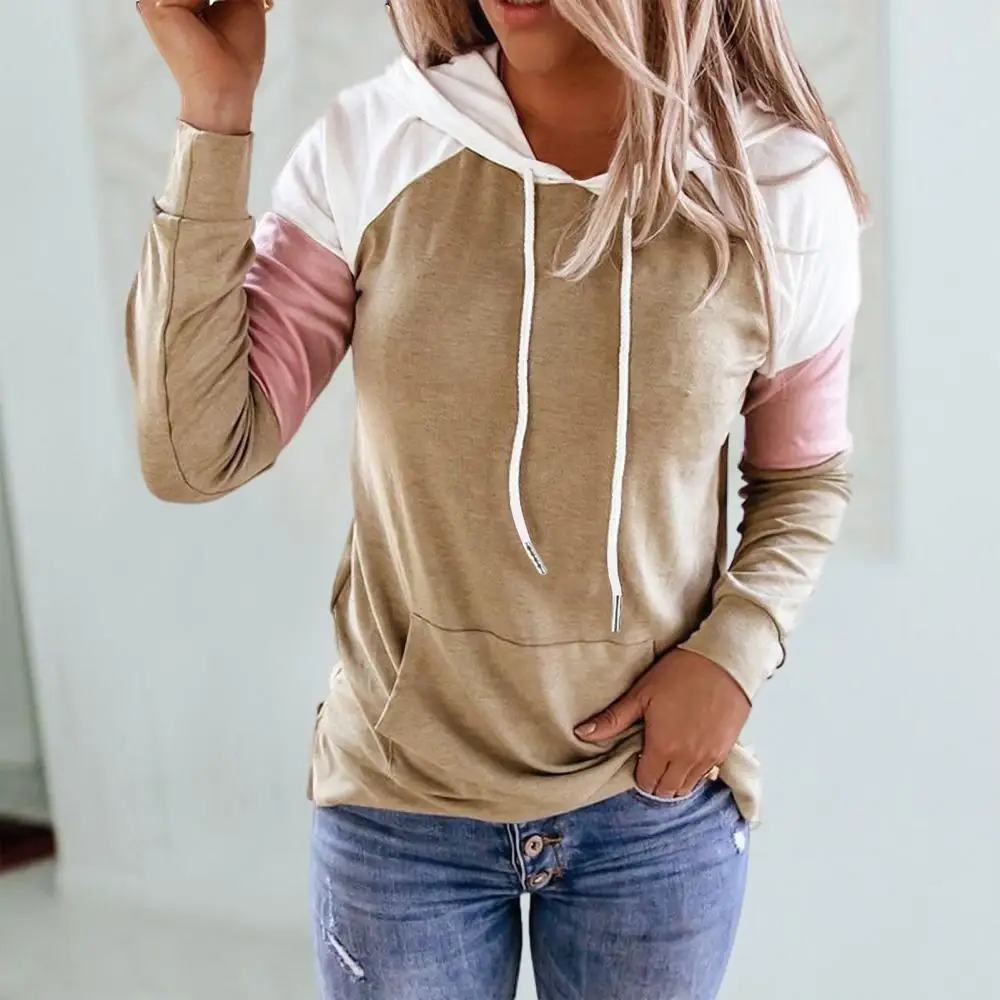 

Женский свитшот с длинным рукавом и капюшоном, в стиле Харадзюку