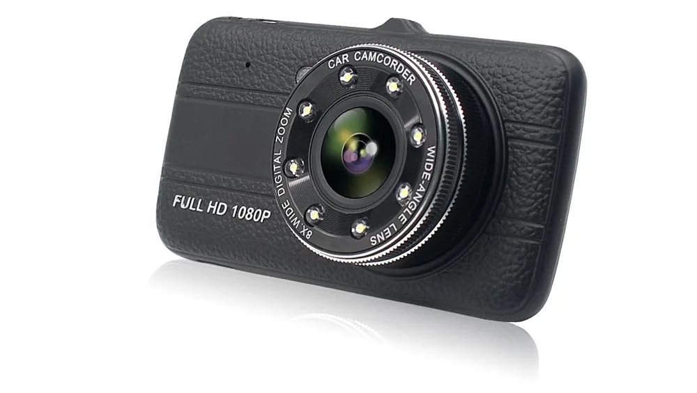 Автомобильный видеорегистратор камера заднего вида двойная видео 1080 P Full HD 4