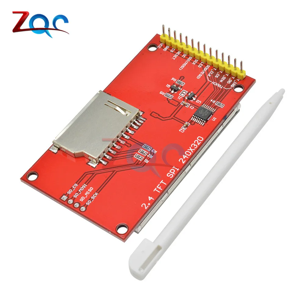 240*320 240x320 2 4 &quotSPI TFT LCD Сенсорная панель Серийный порт модуль с PBC ILI9341 3 V SPI серийный