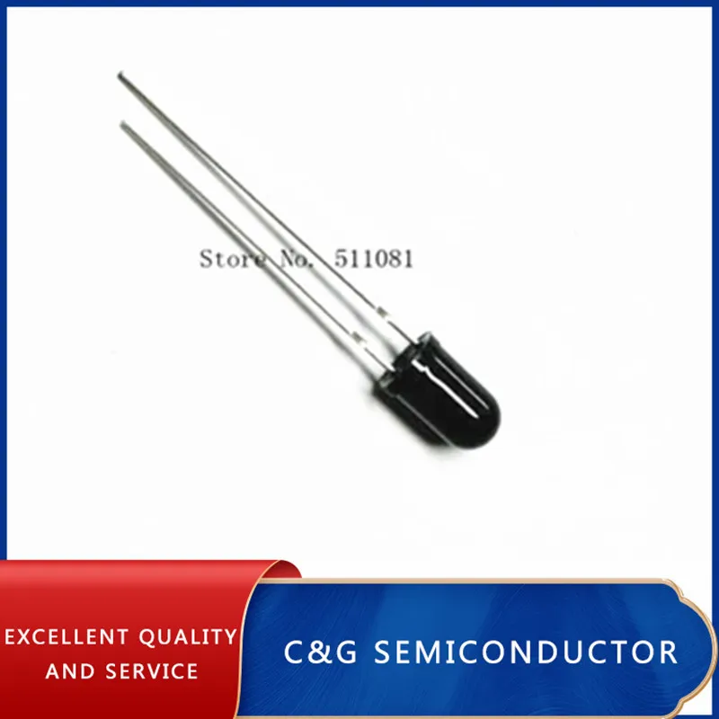 Инфракрасный приемник 100 шт. 5 мм инфракрасный транзистор 940NM | Электронные