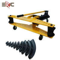 portable 90 degree galvanized pipes bending tools manual hand hydraulic non heated black iron tube pipe bender