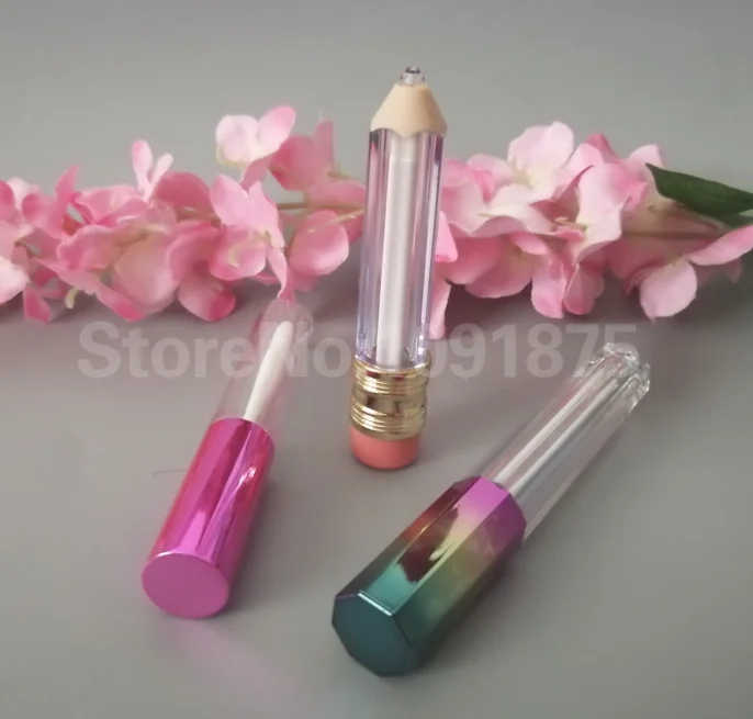

50pcs Cosmetic Lip Gloss Lip Glaze Brush Container Makeup Tool Lipstick Lip Balm DIY Lipgloss Lip Oil Wand Tube