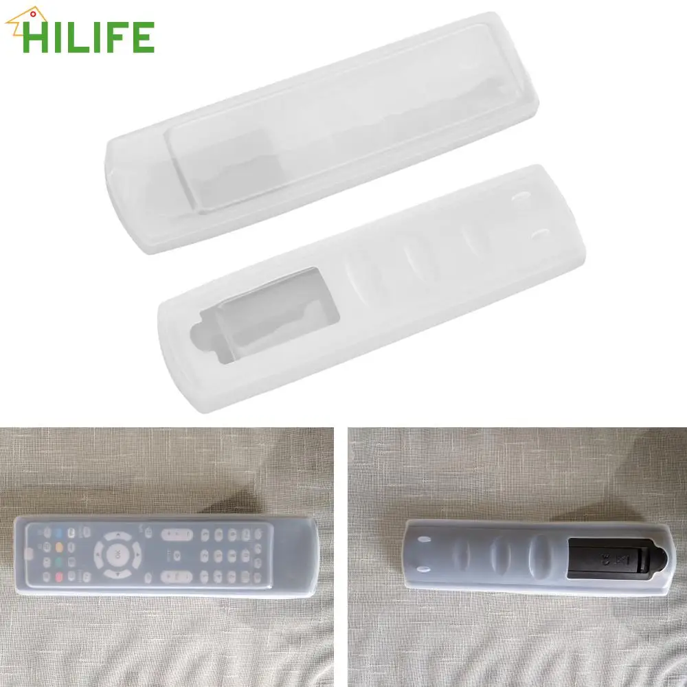 

TV Remote Control Cover Protective Case Cover for Air Condition TV Remote Control Dust Cover Home Accessories Supplies Silicone