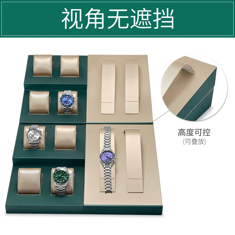 New Watch display props broadcast watch tray counter creative watch display rack custom