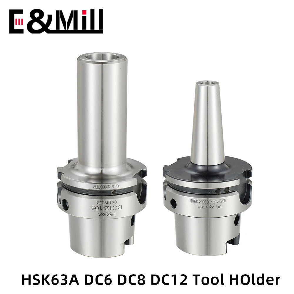 Держатель инструмента HSK63A DC6 DC8 DC12 90L 120L 160L 200L Высокоточный патрон постоянного