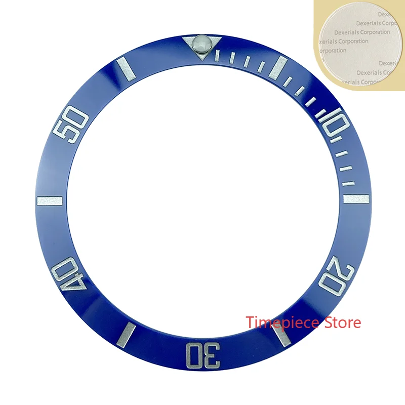 Лидер продаж 38 мм синяя серебристая платиновая печать набор керамических
