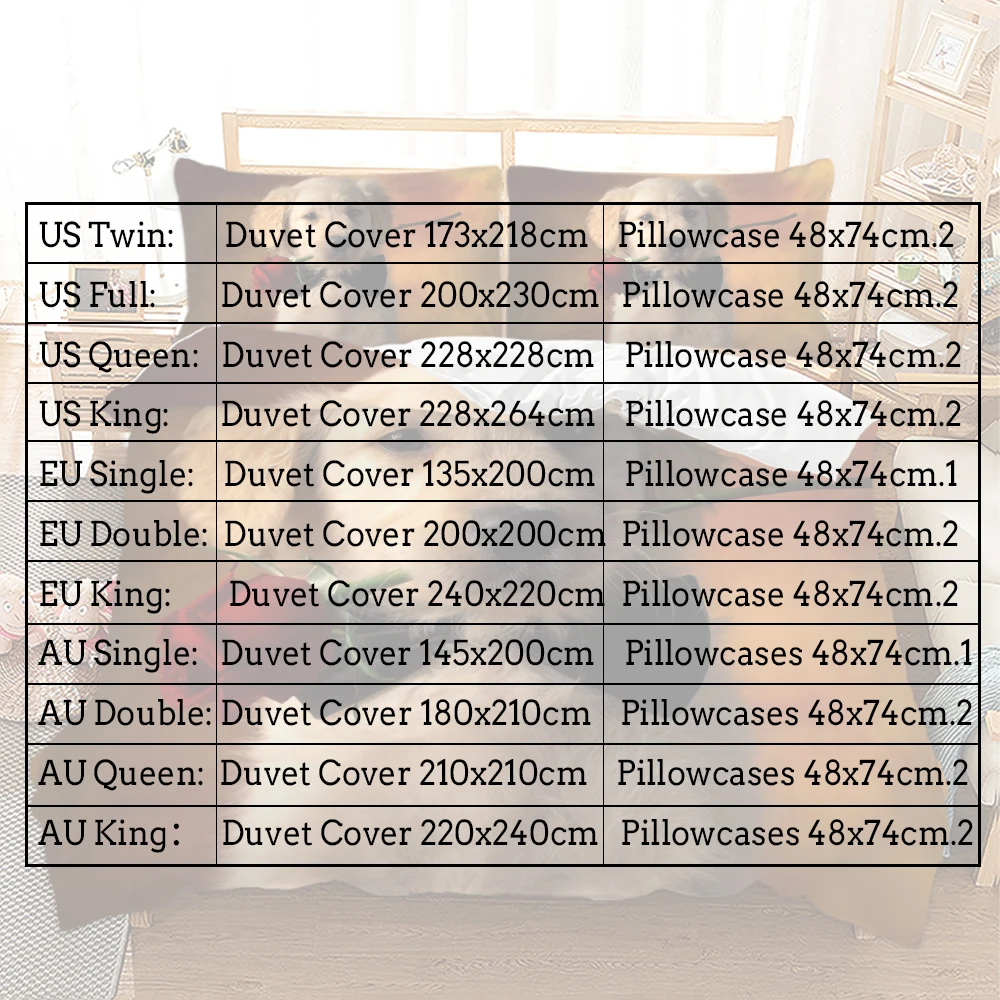 Комплект постельного белья с 3D цифровой печатью покрывало для домашних животных