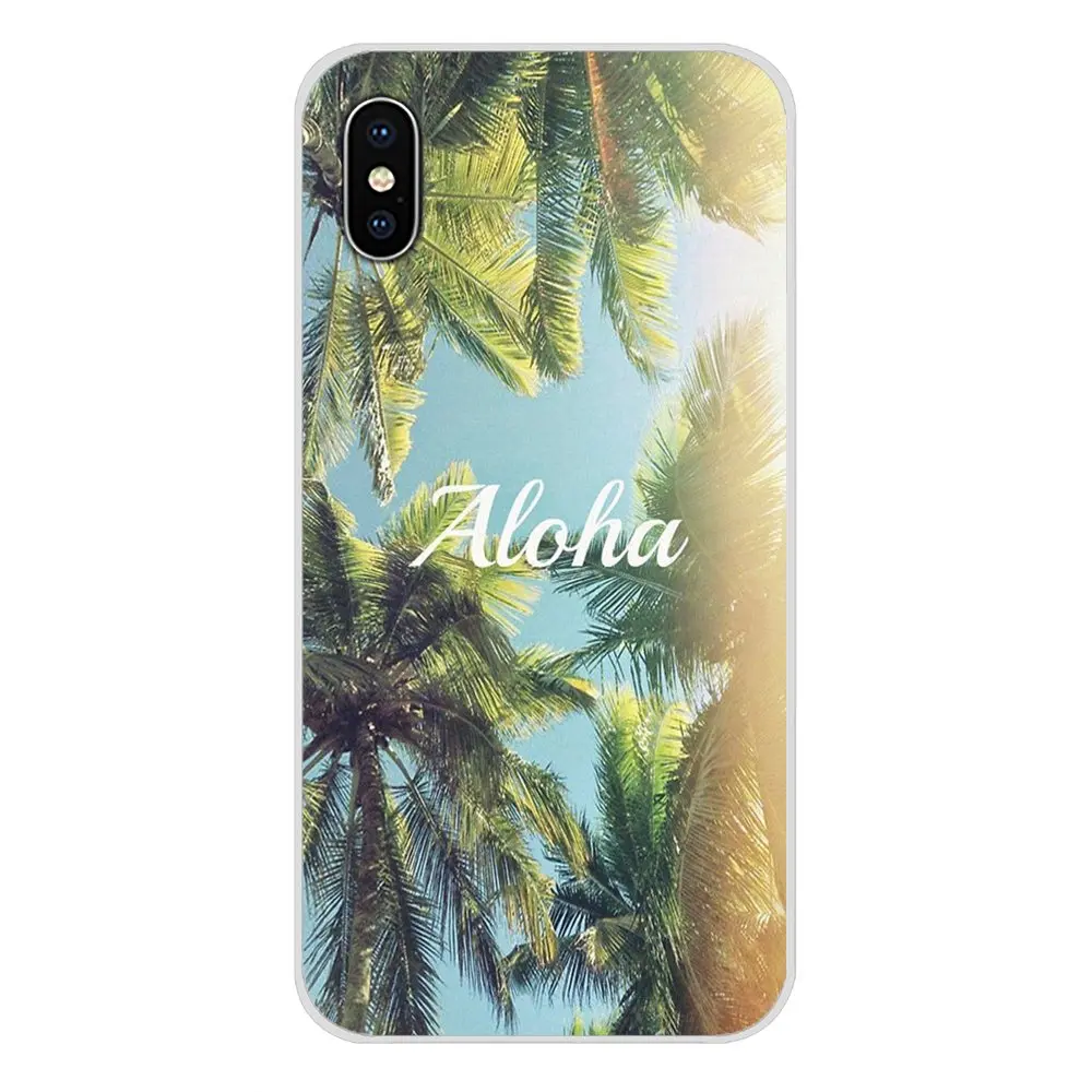 Летние Гавайские aloha аксессуары чехлы для телефонов huawei mate Honor 5X6X7 7A 7C 8 9 10 8C 8X20 30 Lite