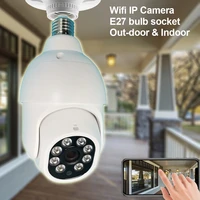 ycc365plus outdoor wifi camera e27 bulb light ptz speed dome video surveillance 1080p ip security home cctv ir night vision