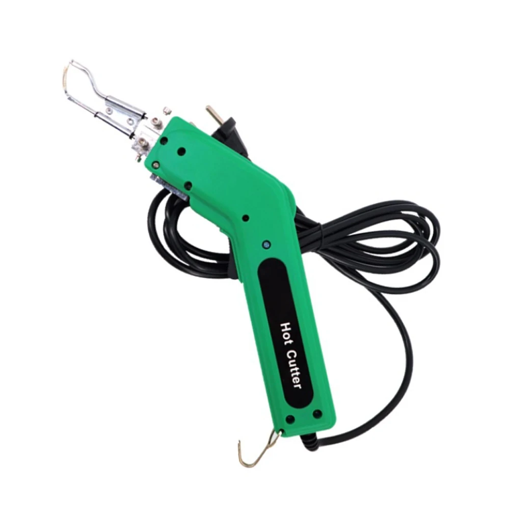 

100 Вт популярный нож для резки ткани, канат, труба, Электрический режущий инструмент с лезвиями, пенопласт, губка, тканевый канат 110 В/220 В, ЕС/С...