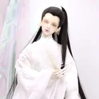 Парик для шарнирных кукол, черный парик для шарнирных кукол, высокая температура, SD, новый стиль 13