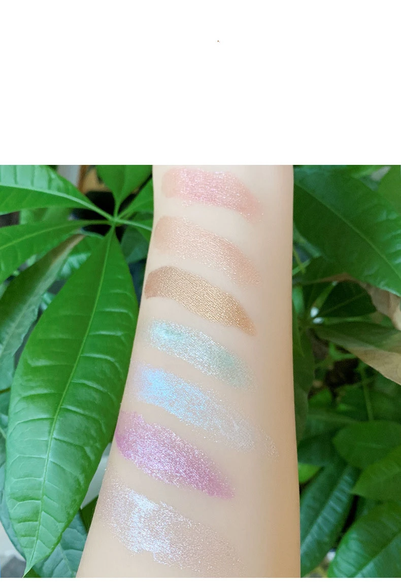 Жидкий хайлайтер Shimmer Glow Illuminator макияж Highlight Shine коричневый Осветляющий Желейный гель для лица крем с высокой зажигалкой