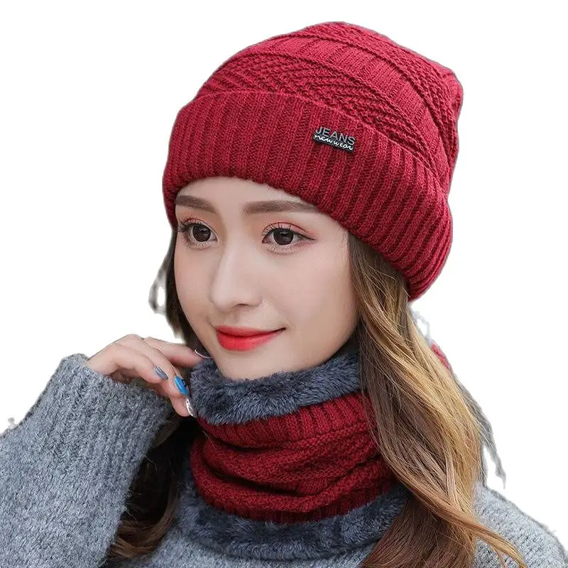 

Unisex Hat Cotton Blends Solid Warm Soft HIP HOP Knitted Hats Men Winter Caps Women's Skullies Beanies For Girl Wholesale