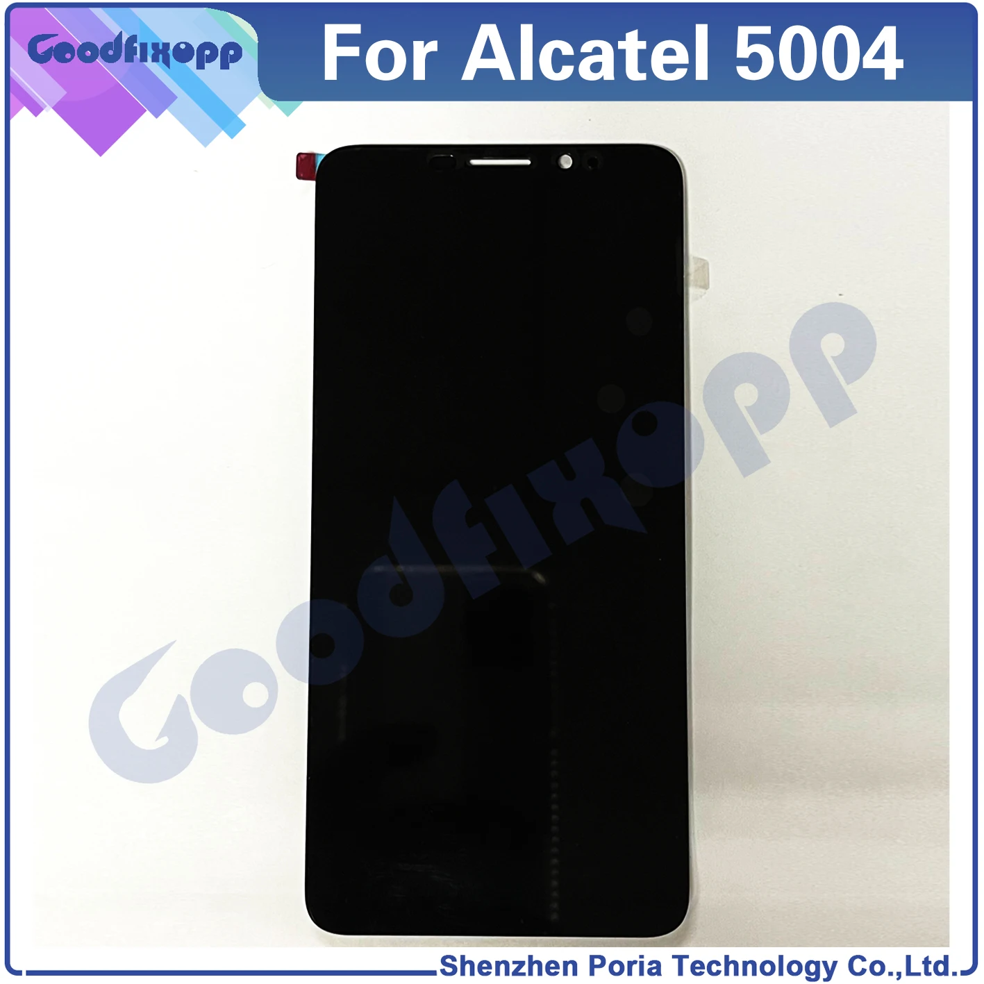 Alcatel 5004 için 5004r 5004s LCD ekran dokunmatik ekran Digitizer meclisi LCD değiştirme