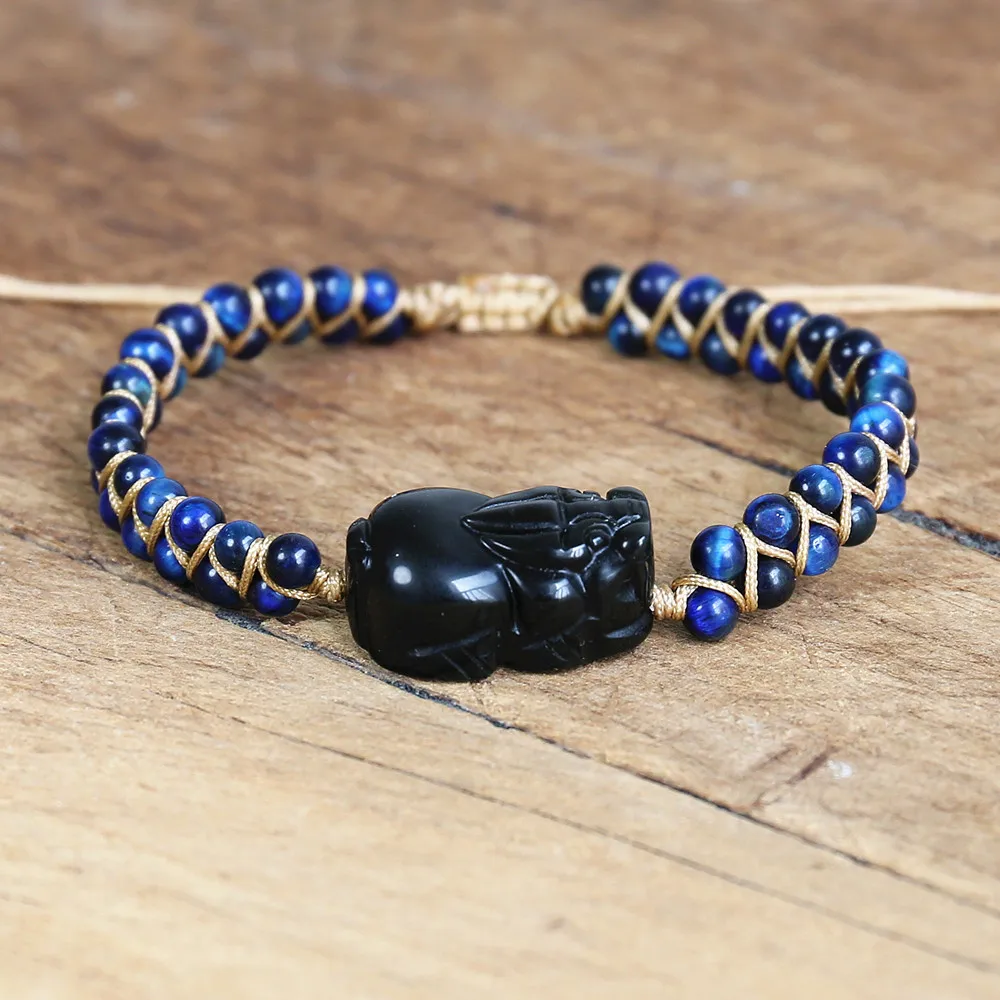 Браслет Храбрые войска для женщин и мужчин двухслойный плетеный браслет с