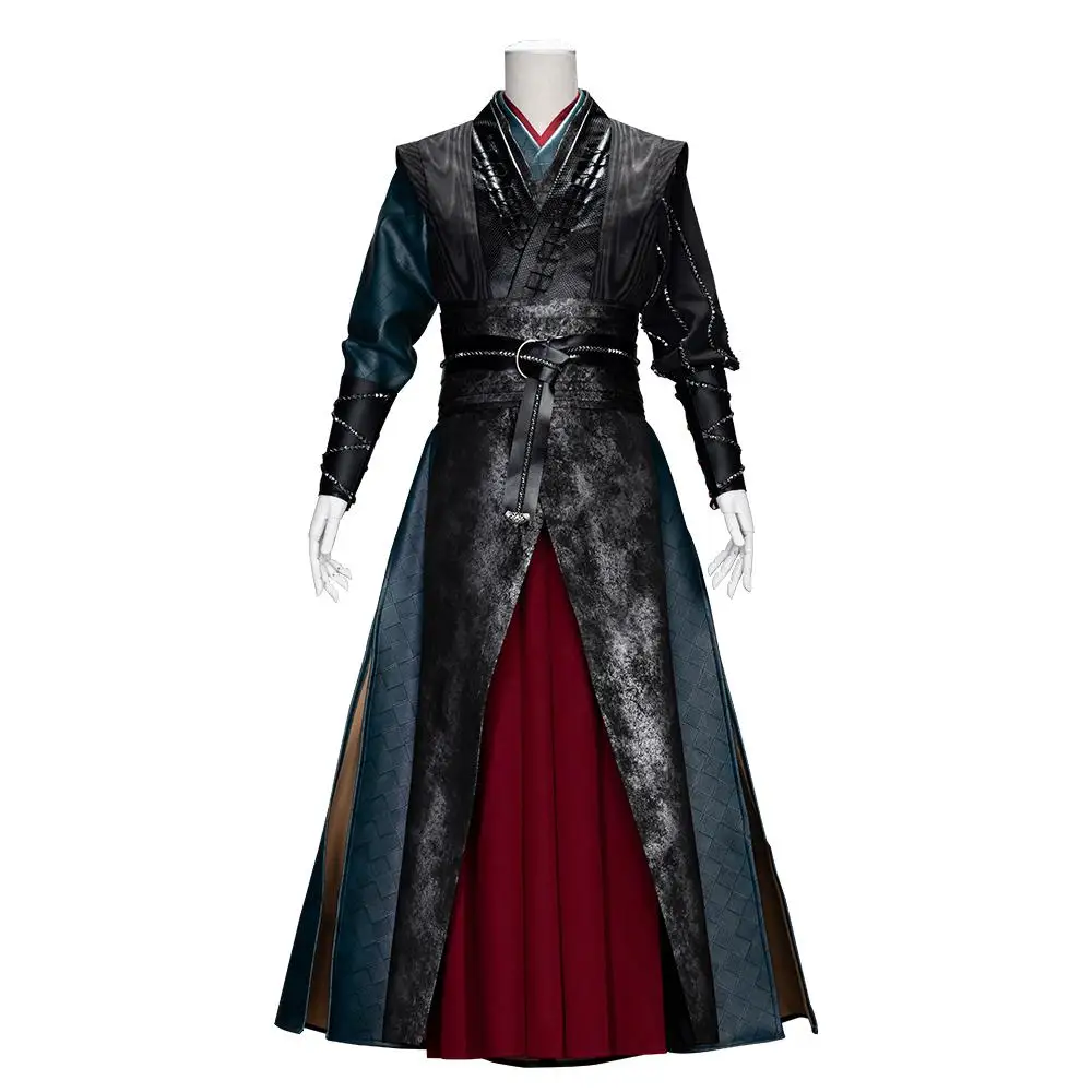 Изысканный китайский стиль Mo Dao Zu Shi Wei Wuxian костюм для косплея для взрослых дедушка демонического Вэй ин ханьфу, косплей одежда - Цвет: Wei wuxian