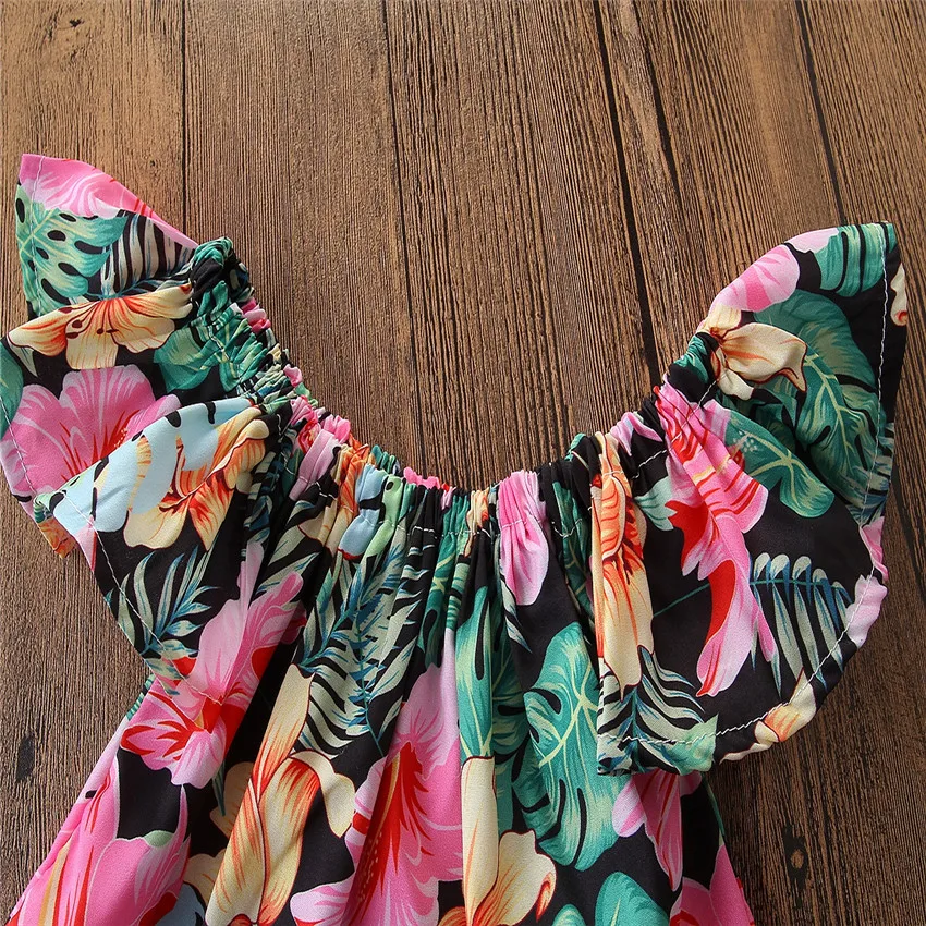 

2020 Children Girl Clothing European and American Child Summer New Girls Three-piece Set of Children's Short-sleeved Clothes