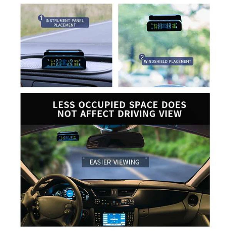 

Автомобильная система контроля давления в шинах на солнечных батареях Мощность цифровой Автоматическая охранная сигнализация датчик давл...