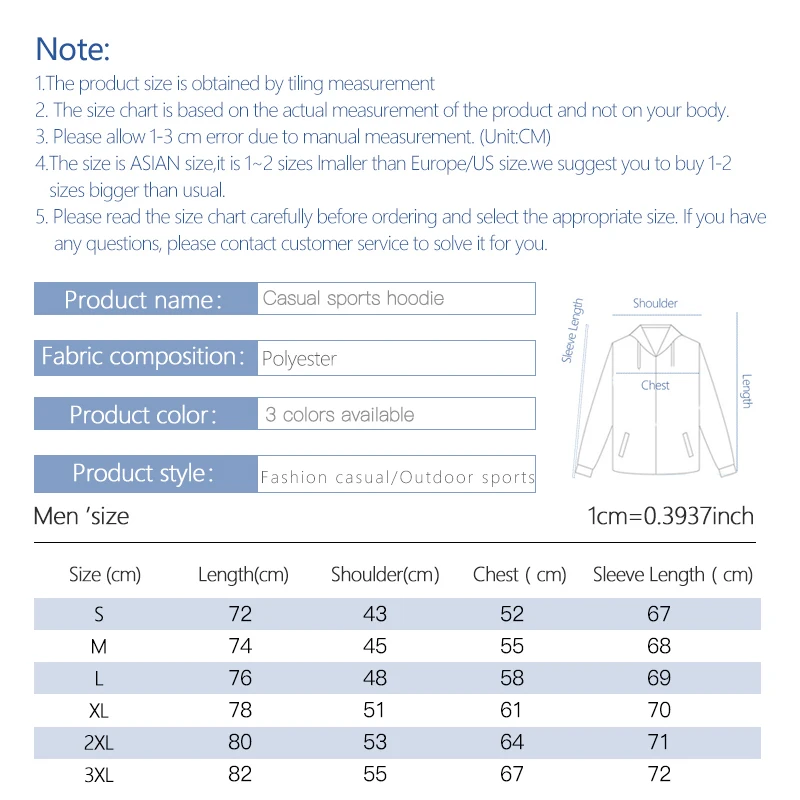 

Men Solid Color Oversized Hoodie Autumn Polyester Long Sleeve Men's Clothing 2020 Slim Fit Sports Hoodies Casual Streetwear Tops