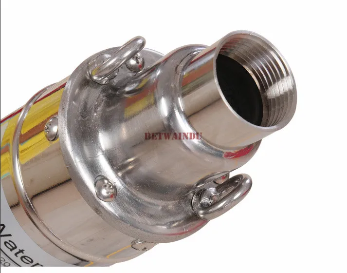 1321GPH Нержавеющая сталь Солнечный погружной насос 24V 10M/20M/30M/40M подъем макс |