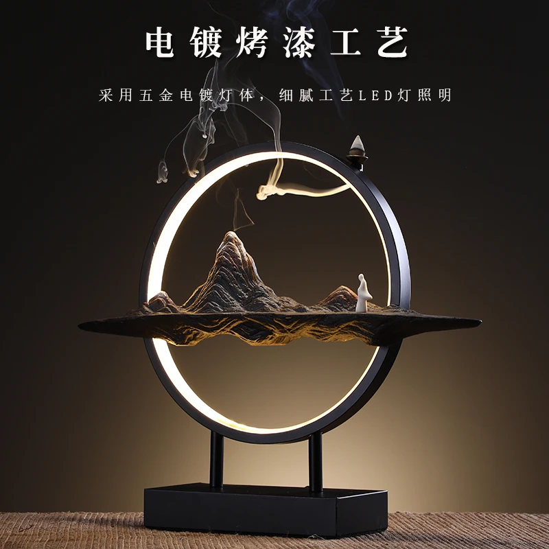 Горная подставка для курильницы керамический светодиодный диффузор с запахом