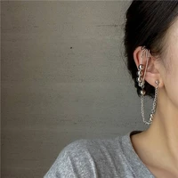 trend jewelry earrings pin chain for female dangle drop earrings fashion jewelry gift