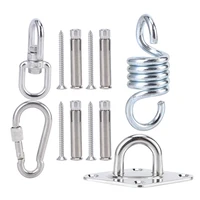 stainless steel suspension hook high%e2%80%91strength swing fixed buckle hanging chair sandbag bag
