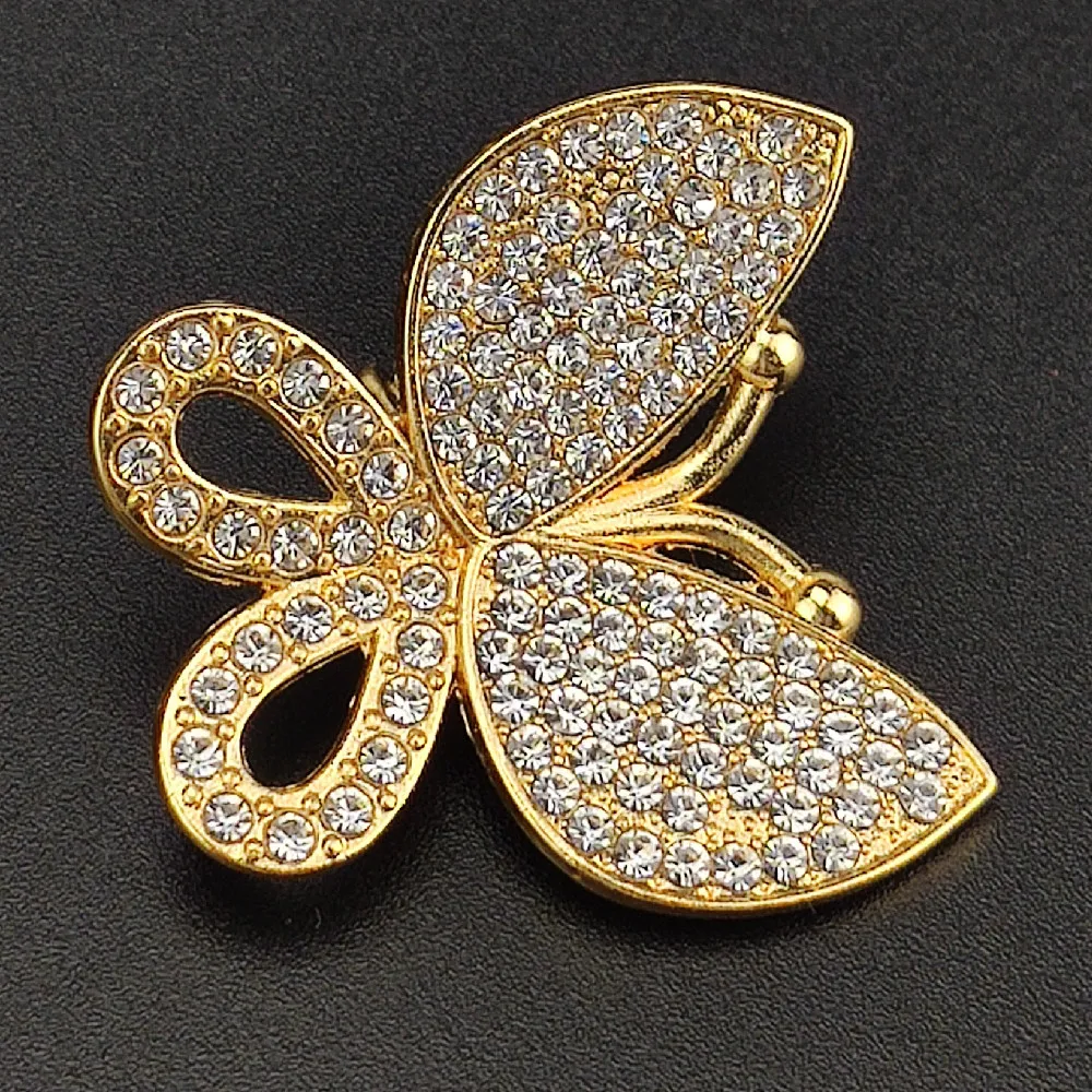 12 мм ледяной bling cz Майами кубинская звеньевая цепочка Бабочка очаровательное