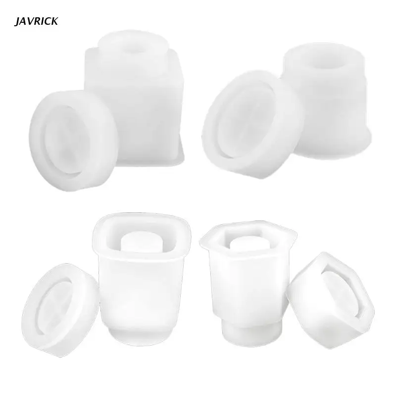 

Storage Bottle Jar Crystal Resin Mold Sealed Container with Lid Silicone Mould