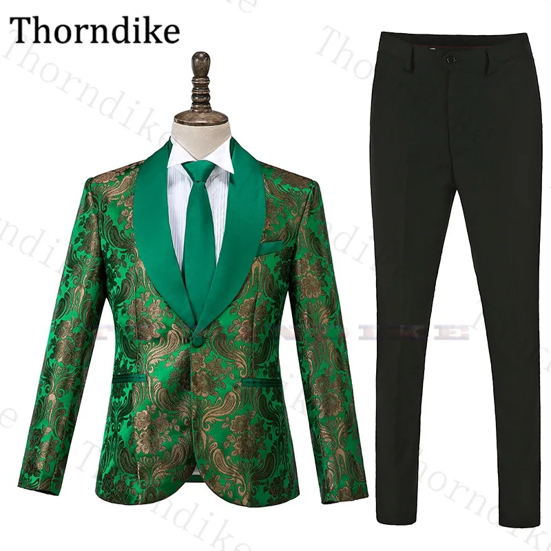 Свадебный костюм на заказ Thorndike блейзер приталенный для пляжа курения мужские