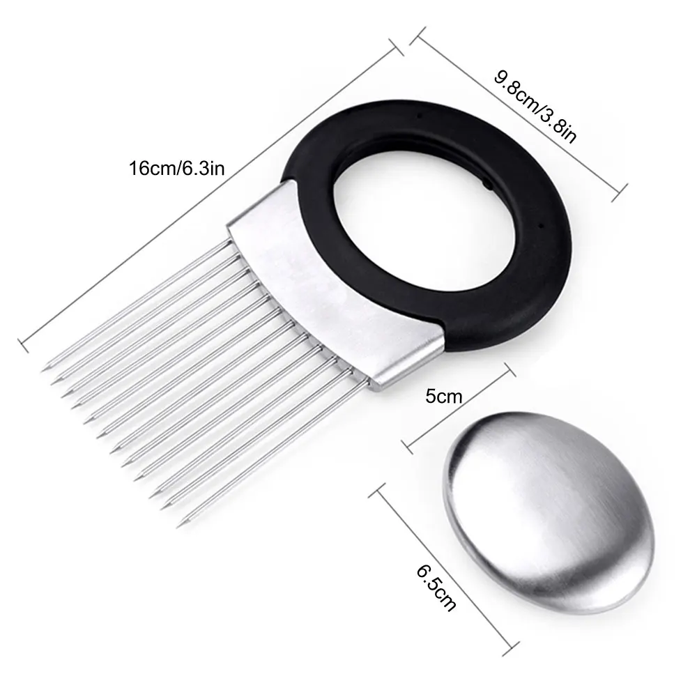 1 шт. держатель для лука из нержавеющей стали вилка овощей томатного картофеля