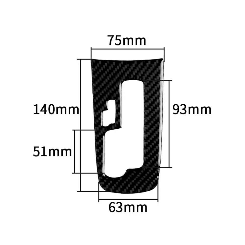 Чехол для консоли шестеренки из углеродного волокна Chevrolet Cruze 2009-2015 | Автомобили и