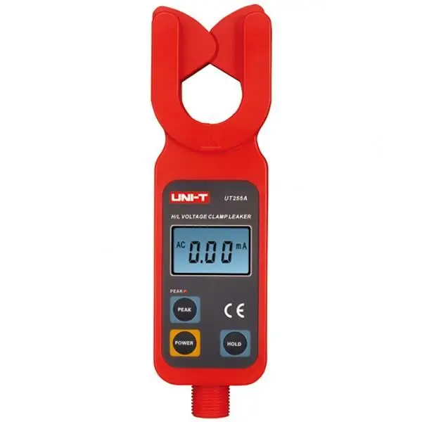 

UNI-T UT255A ЖК-дисплей подсветка диапазон автоматического высокое Клещи для измерения напряжения переменного тока Ток утечки клещи