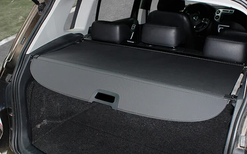 Алюминиевый сплав + тканевый задний багажник, защитный чехол для Volkswagen VW Tiguan 2009 2010 2011 2012 2013 2014 2015