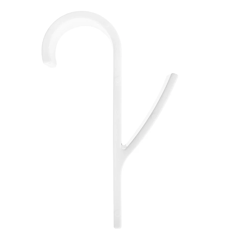 

8Pcs White Hooks For Heated Towel Radiator Rail Bath Hook Holder Clothes Hanger Hanging Hooks Hats Bag Home Storage Wall Hanger