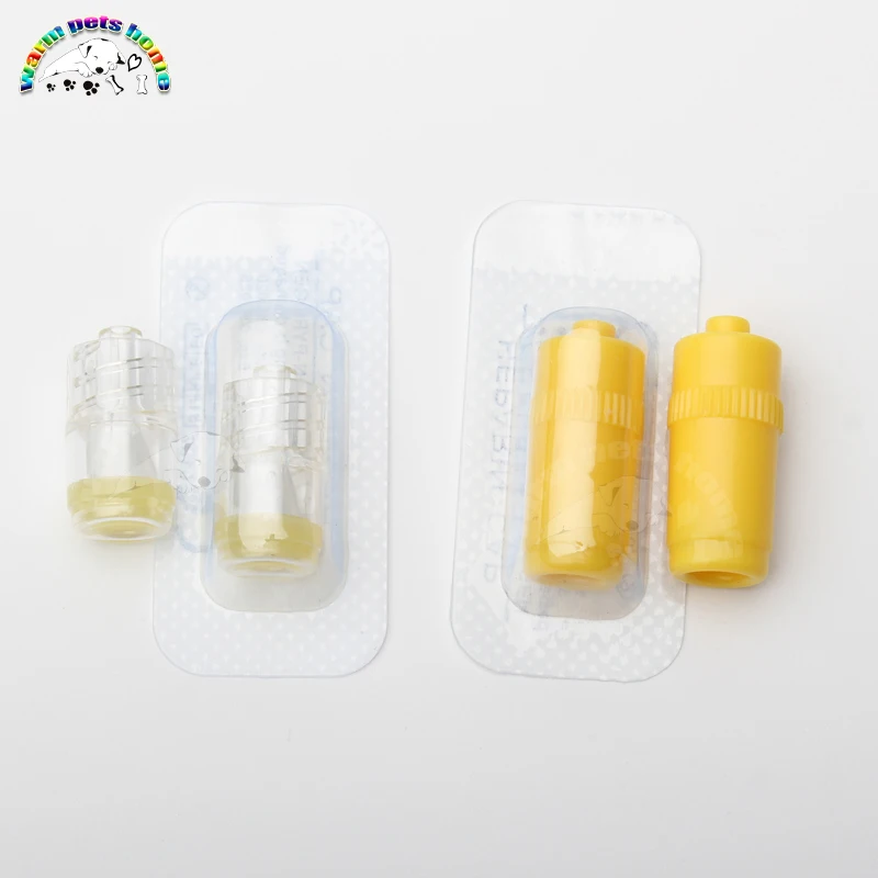 Одноразовая Кепка гепарина IV канюля кепка s для домашних животных собак кошек