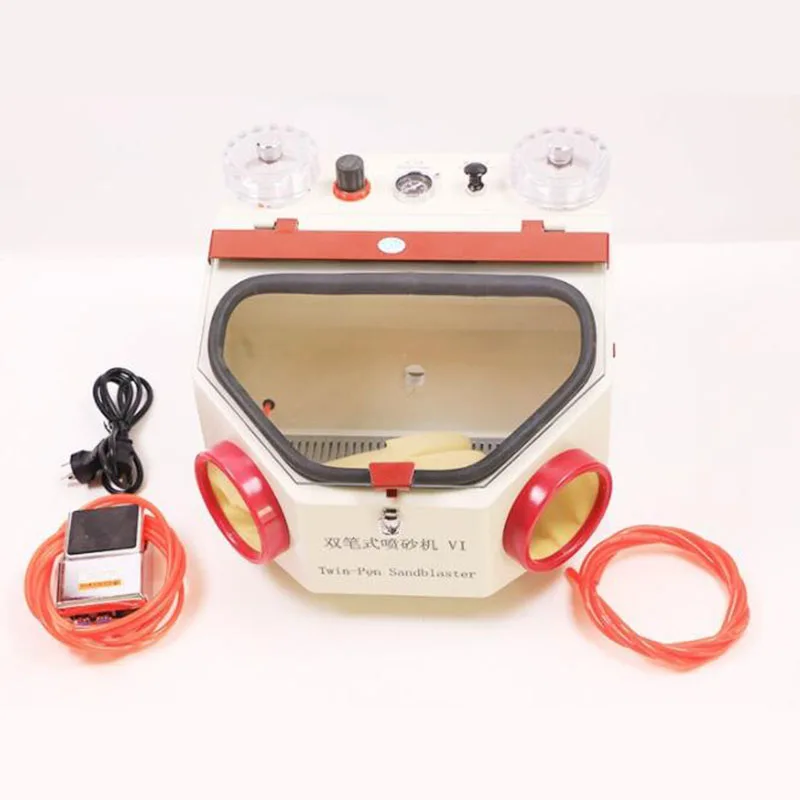 

Dental sandblasting machine cleaning degumming adhesive technician repair equipment single pen double pen spray