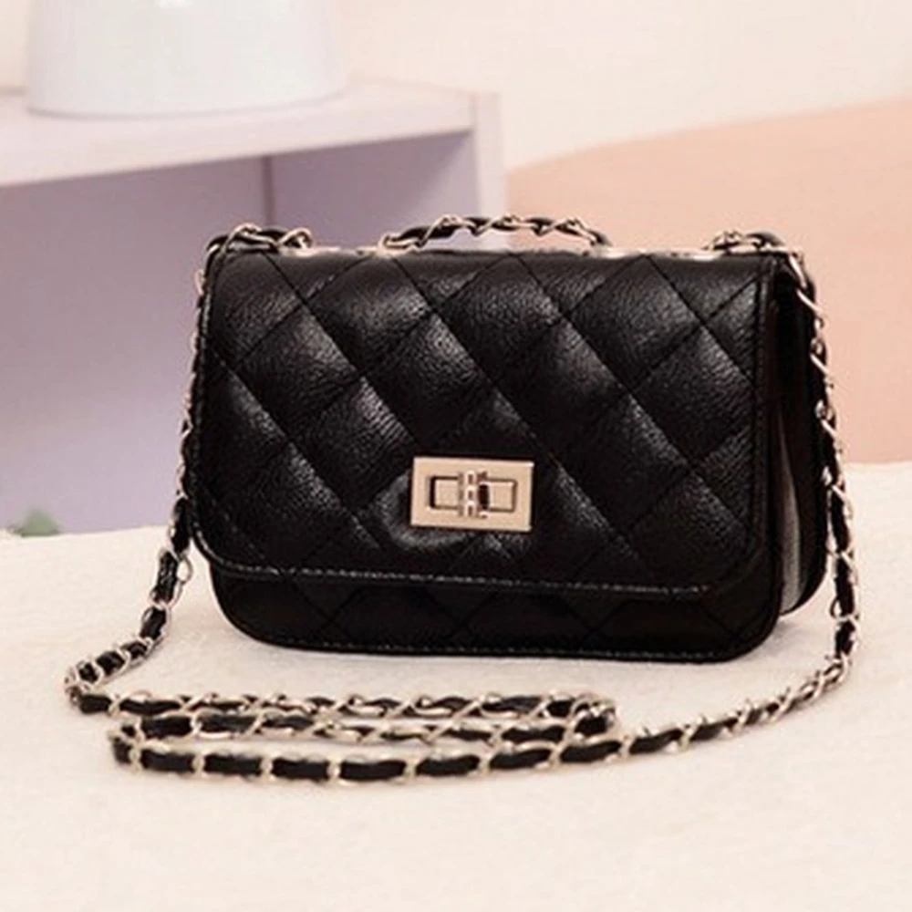 

Women bag Korea New Style Female Bag Rhombic Chain Female Bag Korean Embroidered Women Shoulder Small Crossbody Messenger Bag