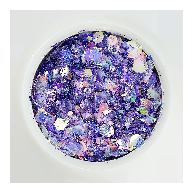 Блестящий гель с блестками 12 цветов для лица тени век Алмазный блеск мерцающий