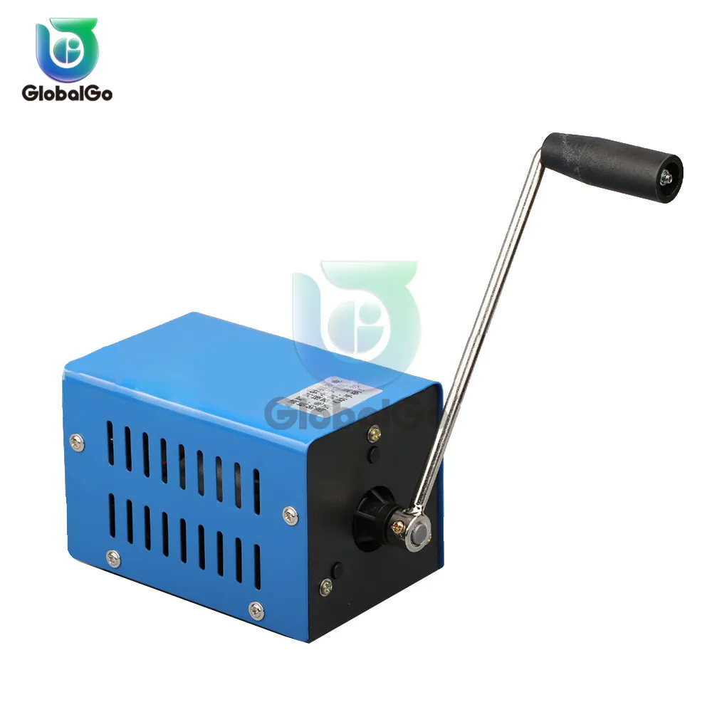 

Emergency Hand Crank Dynamotor High Power Charger Portable USB Charging Hand Crank Generator Outdoor Camping Survival Power Bank