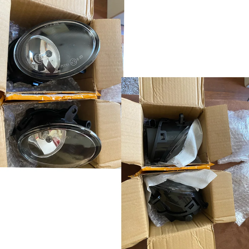 2 шт. передние Галогенные Противотуманные фары для Audi A6 C5 2003 2004 противотуманные в