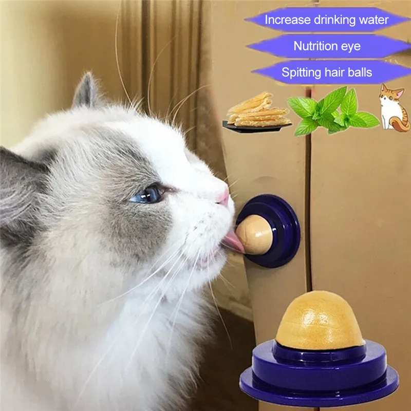 

Healthy Cat Nutrition Candy cat Snacks Cat Healthy Snack Ball Nutrition Gel Energy Ball Increase Drinking Water Help Tool