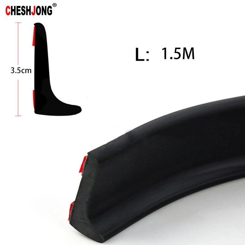 1 5 м Универсальная автомобильная заднего вида крыши сплиттер отделка спойлера